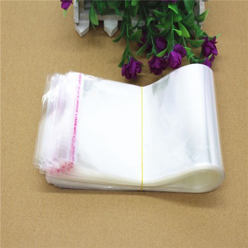 8*42厘米包装袋透明opp袋饰品卡片包装袋撕口包装材料发饰diy配件